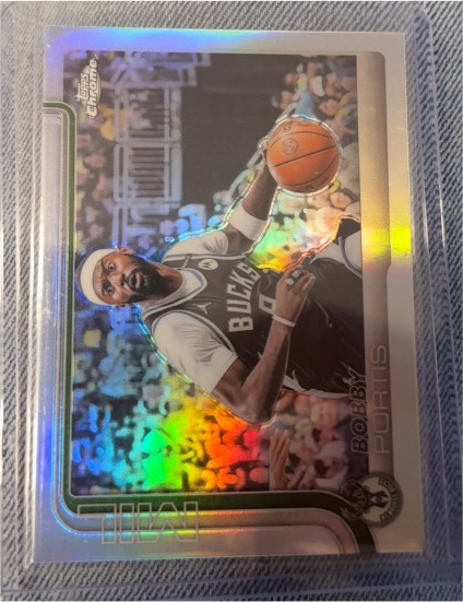 2025-26 Topps Chrome #124 Bobby Portis — front