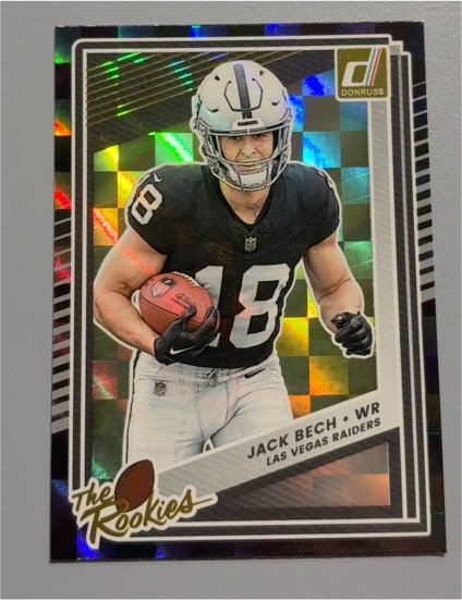 2025 Donruss #15 Jack Bech The Rookies — front