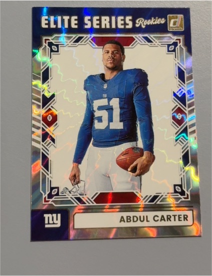 2025 Donruss Elite Series Rookies #ESR-ACR Abdul Carter — front
