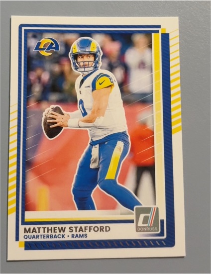 2025 Panini Donruss #296 Matthew Stafford — front