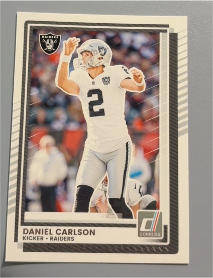 2025 Donruss #238 Daniel Carlson — front