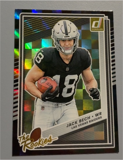 2025 Donruss The Rookies #15 Jack Bech — front