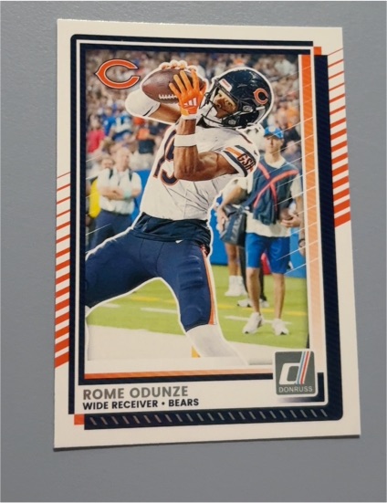 2025 Donruss #222 Rome Odunze — front