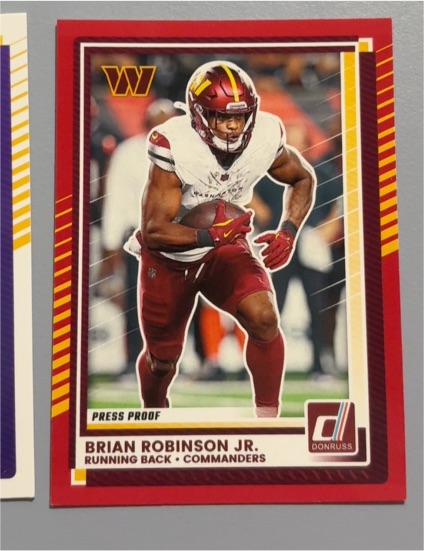 2025 Donruss #30 Brian Robinson Jr. — front