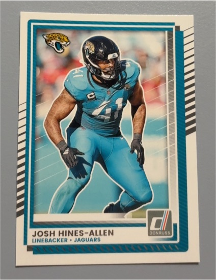 2025 Donruss #252 Josh Hines-Allen — front