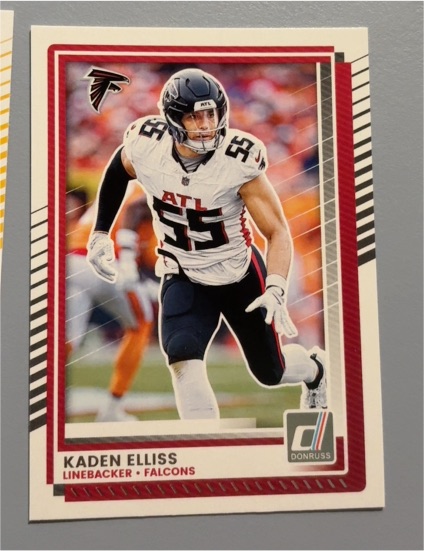 2025 Donruss #190 Kaden Elliss — front
