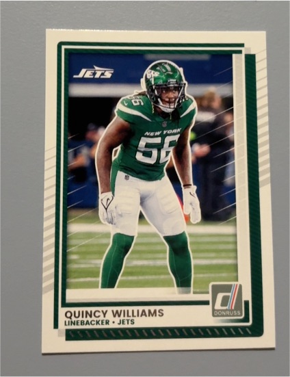 2025 Donruss #157 Quincy Williams — front