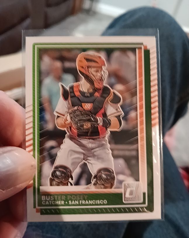 2025 Donruss #15 Buster Posey — front