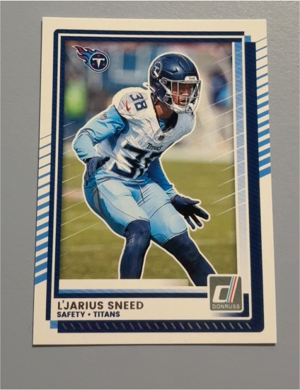 2025 Donruss #198 L'Jarius Sneed — front