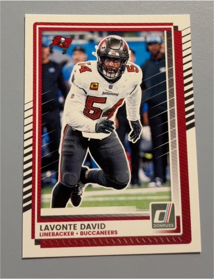 2025 Donruss #183 Lavonte David — front