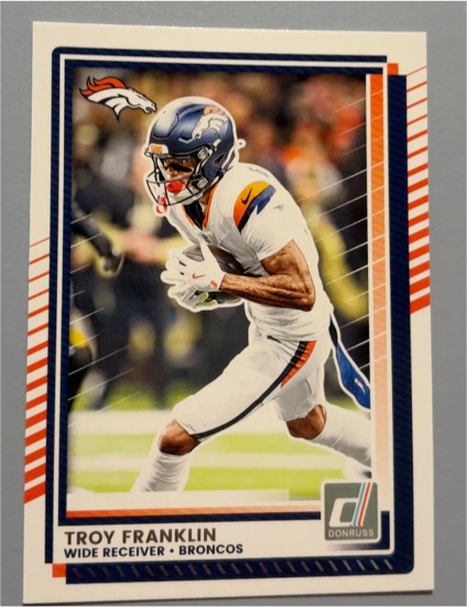2025 Donruss #210 Troy Franklin — front