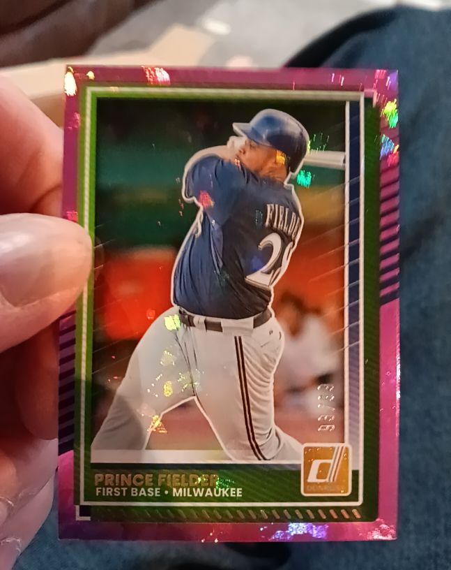 2025 Donruss #62 Prince Fielder — front