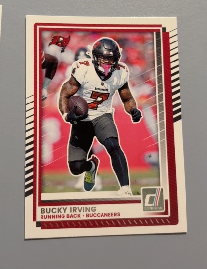 2025 Donruss #107 Bucky Irving — front