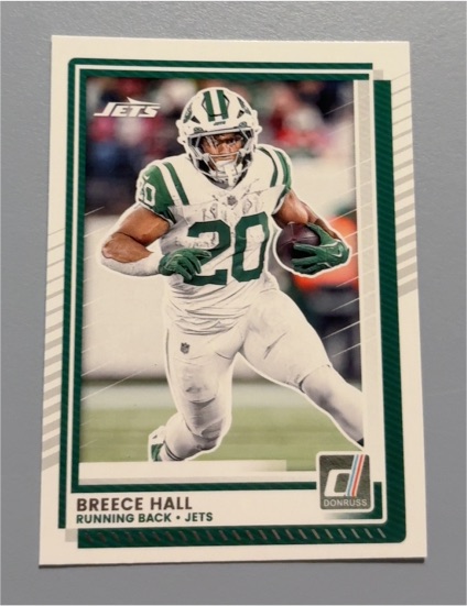 2025 Donruss #292 Breece Hall — front