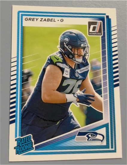 2025 Donruss #366 Grey Zabel — front