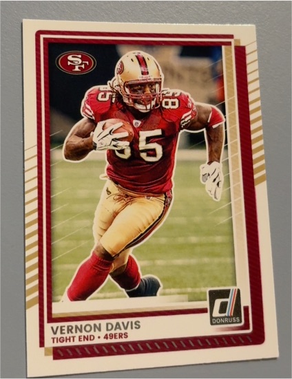 2025 Donruss #193 Vernon Davis — front