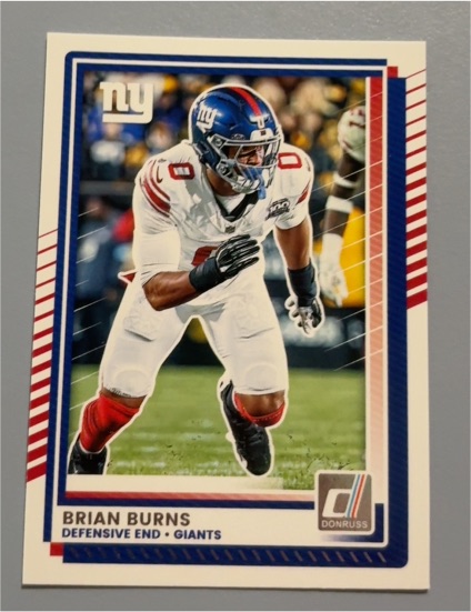 2025 Donruss #181 Brian Burns — front