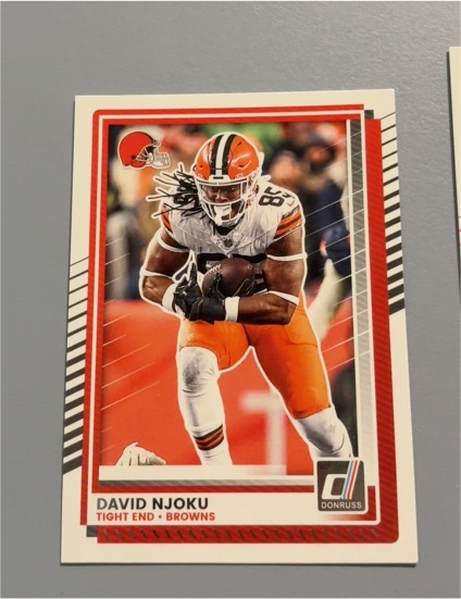 2025 Panini Donruss #98 David Njoku — front
