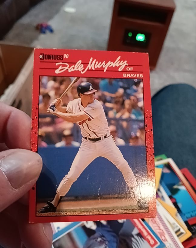 1990 Donruss #168 Dale Murphy — front