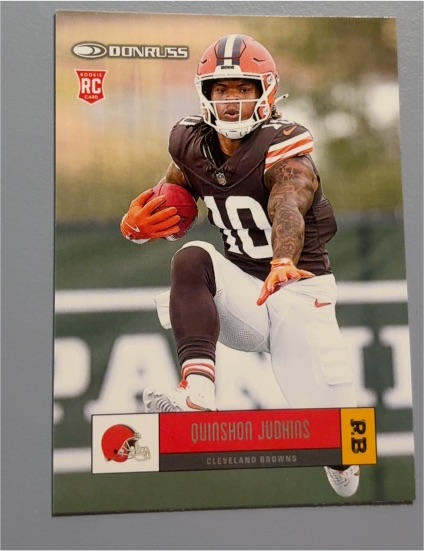 2025 Panini Donruss #R05-QUJ Quinshon Judkins — front