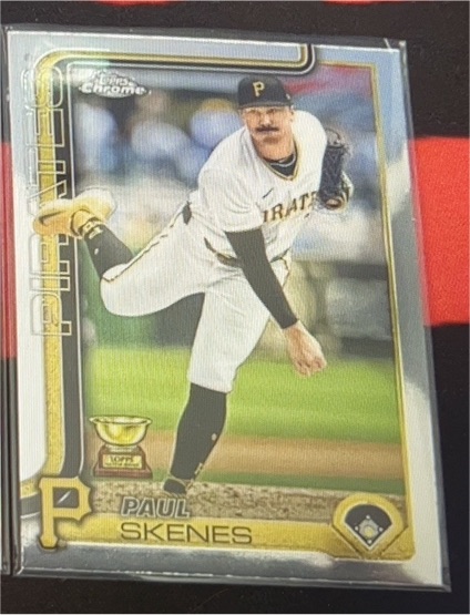 2025 Topps Chrome #300 Paul Skenes — front