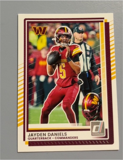 2025 Donruss #28 Jayden Daniels — front