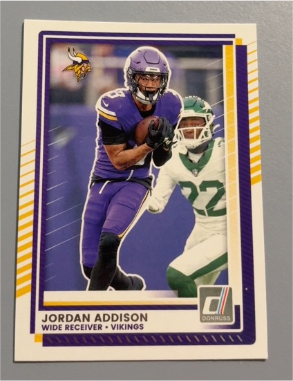 2025 Donruss #43 Jordan Addison — front