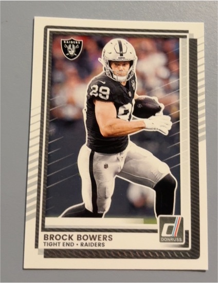 2025 Panini Donruss #1 Brock Bowers — front