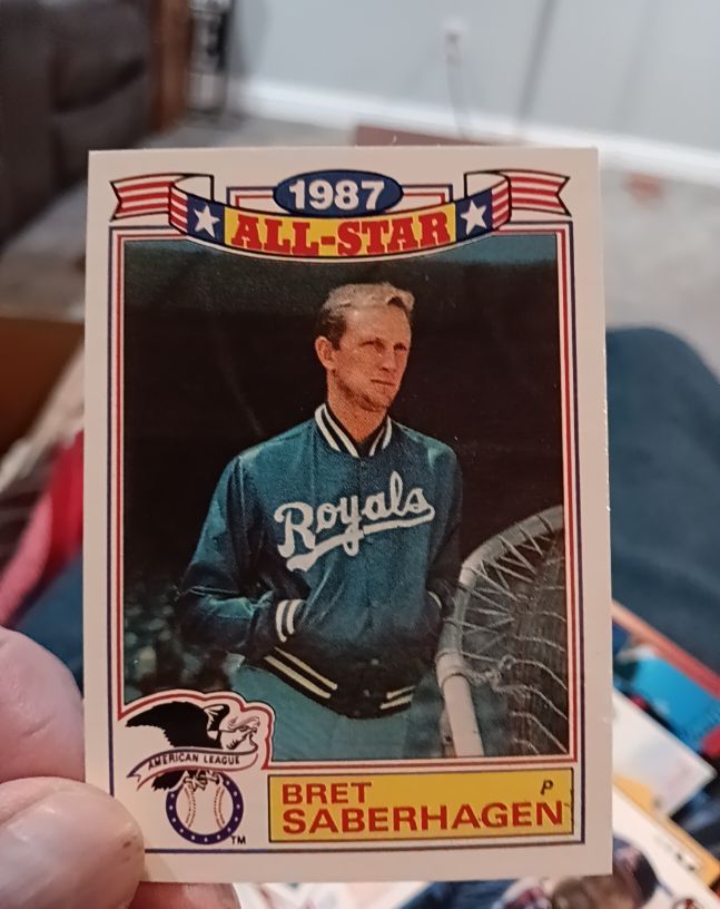 1988 Topps #10 Bret Saberhagen — front