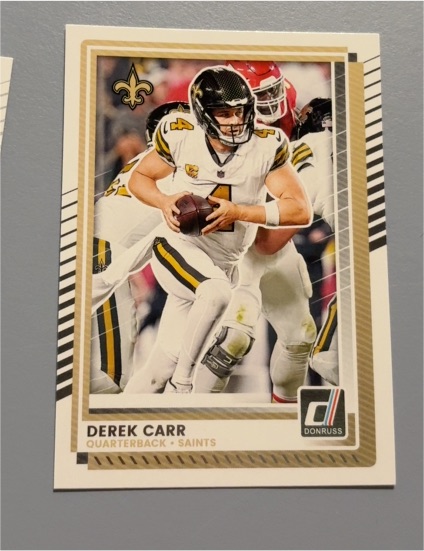 2025 Panini Donruss #68 Derek Carr — front