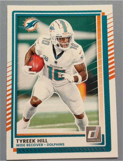 2025 Donruss #221 Tyreek Hill — front