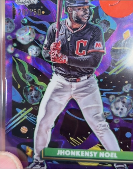 2025 Topps Cosmic Chrome #15 Jhonkensy Noel — front