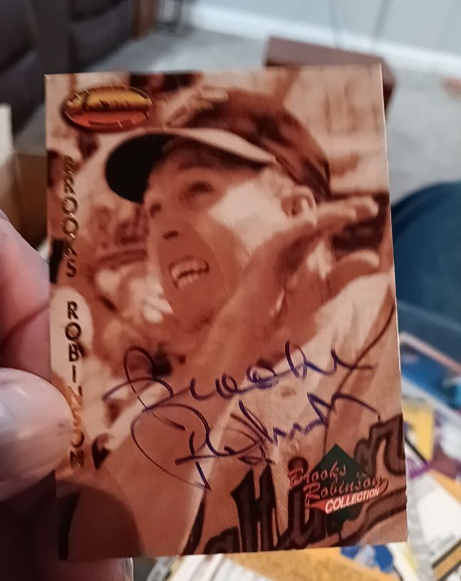 1993 Ted Williams Card Company Collection #Brooks Robinson — front