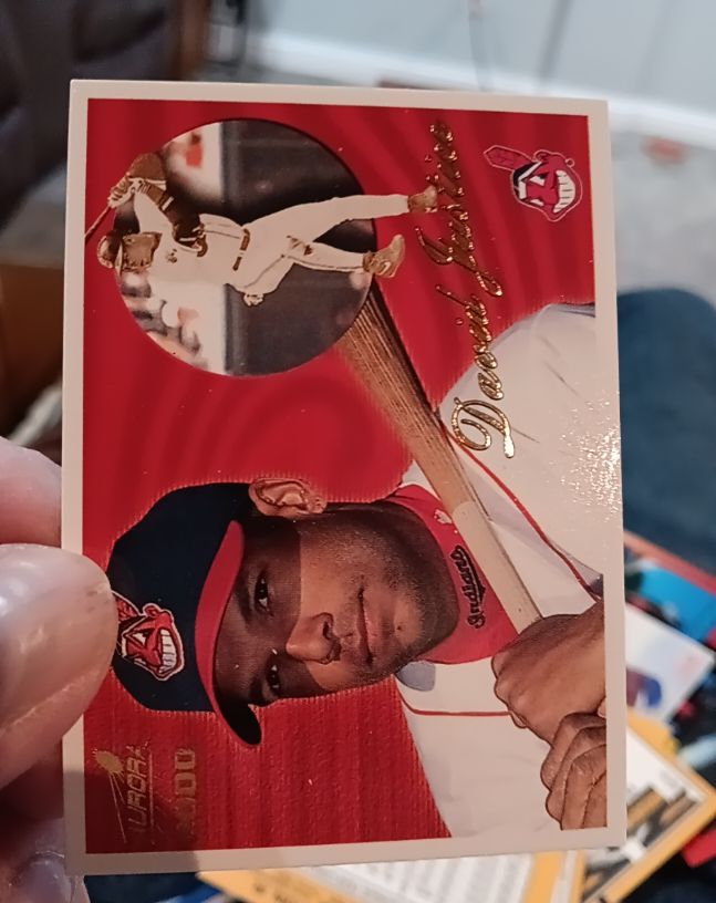2000 Pacific Aurora #41 David Justice — front