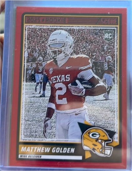 2025 Score #56 Matthew Golden — front