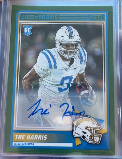 2025 Panini Score #42 Tre Harris — front