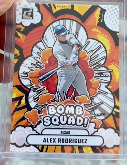 2025 Donruss #15 Alex Rodriguez Bomb Squad — front