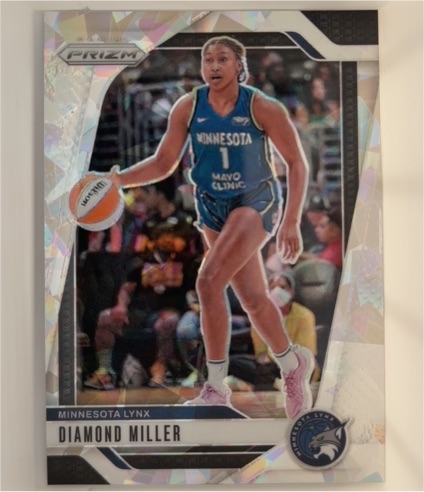 2024 Panini Prizm WNBA #63 Diamond Miller — front