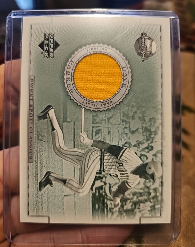 2002 Upper Deck Sweet Spot Classics #B-DP Dave Parker — front