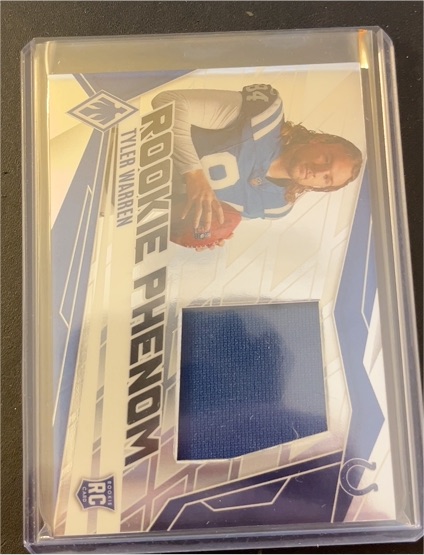 2025 Panini Phoenix Rookie Phenom #PJY-TWR Tyler Warren — front