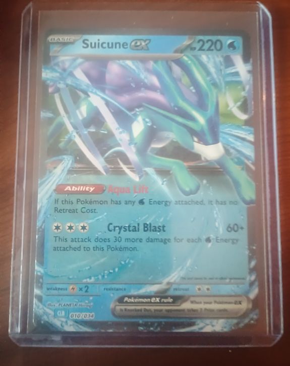 2014 Pokémon TCG Classic Collection #010 Suicune ex — front