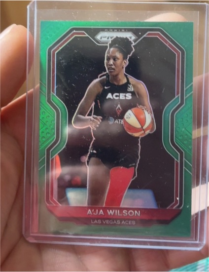 2021 Panini Prizm WNBA #13 A'ja Wilson — front