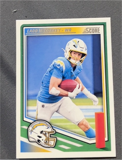 2025 Panini Score #65 Ladd McConkey — front