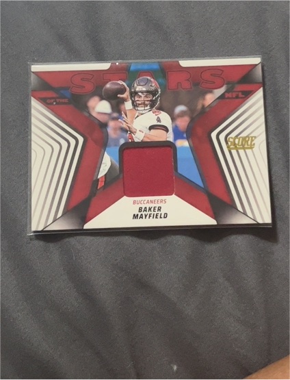 2025 Score Stars of the NFL #SNJ-BMD Baker Mayfield — front
