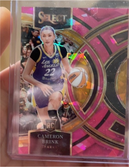 2024 Panini Select WNBA Premier Level #191 Cameron Brink — front