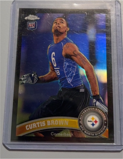 2011 Topps Chrome #46 Curtis Brown — front