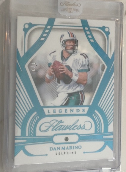 2024 Panini Flawless Legends #? Dan Marino — front