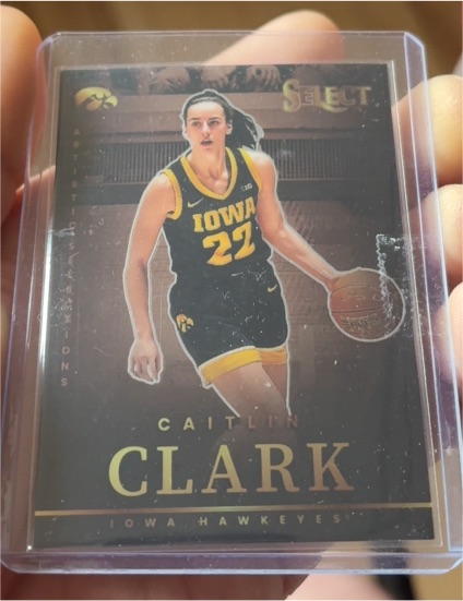 2024 Panini Caitlin Clark Collection Artistic Selections #AS1 Caitlin Clark — front