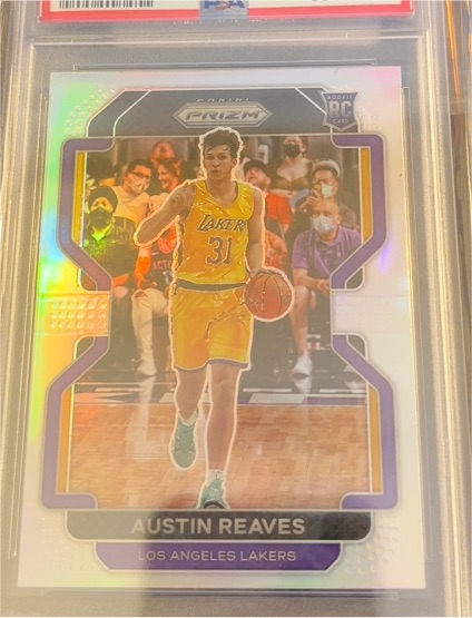 2021-22 Panini Prizm #165 Austin Reaves — front