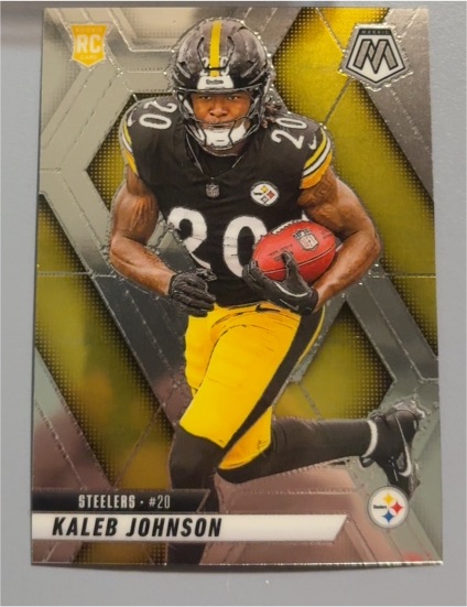 2025 Panini Mosaic #315 Kaleb Johnson — front